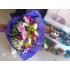 Buket Mor Pembe Beyaz