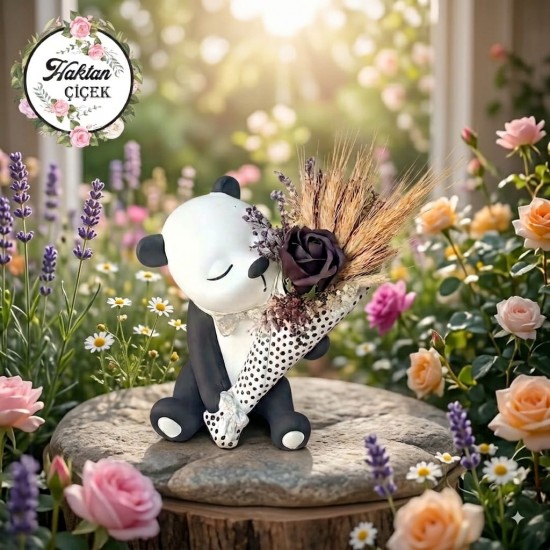 Panda Siyah Gül